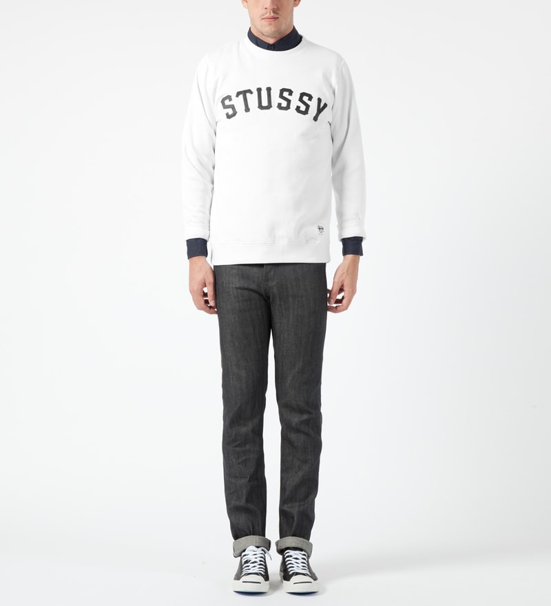 stussy double cable sweater