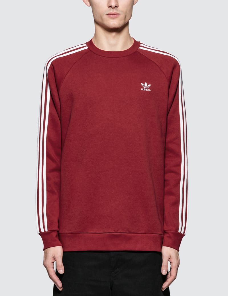 adidas 3 stripe sweatshirt white adidas 3 stripe sweatshirt white