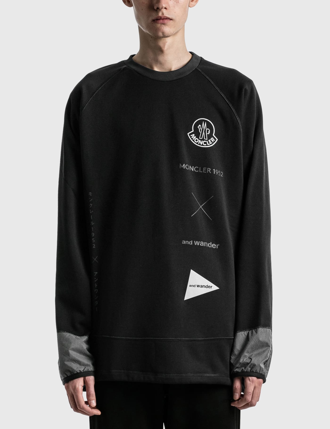Moncler Genius - Moncler Genius 1952 x and wander Sweatshirt | HBX -  Globally Curated Fashion and Lifestyle by Hypebeast