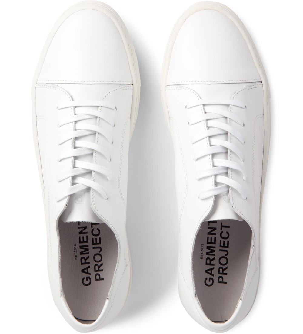 Garment Project White/White Sole Classic Lace Shoes HBX