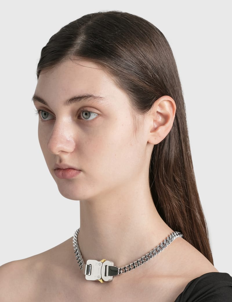 Alyx large 9SM Transparent Chain Buckle Necklace