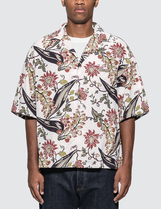 Prada Vintage Floral Bowling Shirt HBX