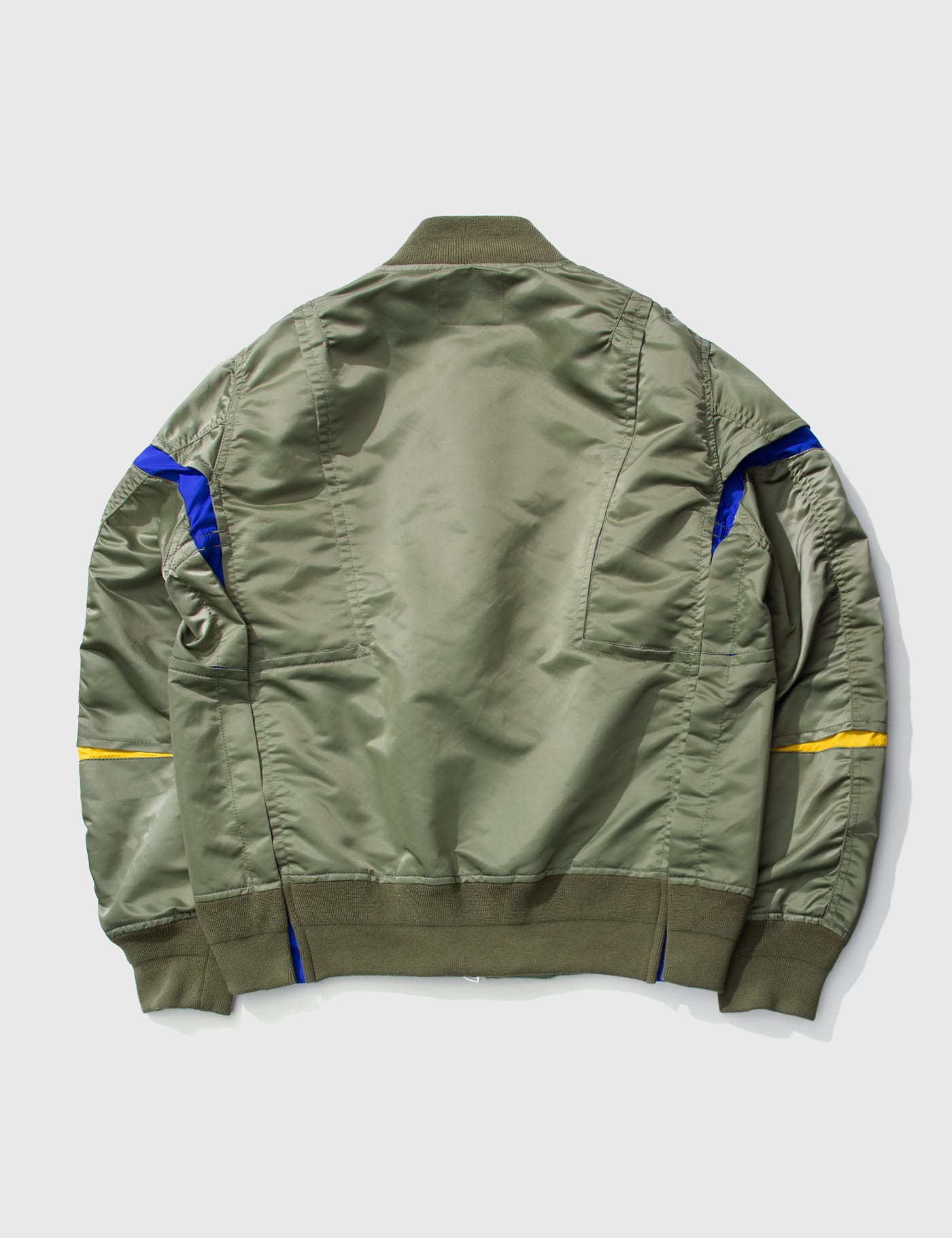 Sacai - Nylon Twill Blouson | HBX - Globally Curated Fashion and Lifestyle  by Hypebeast