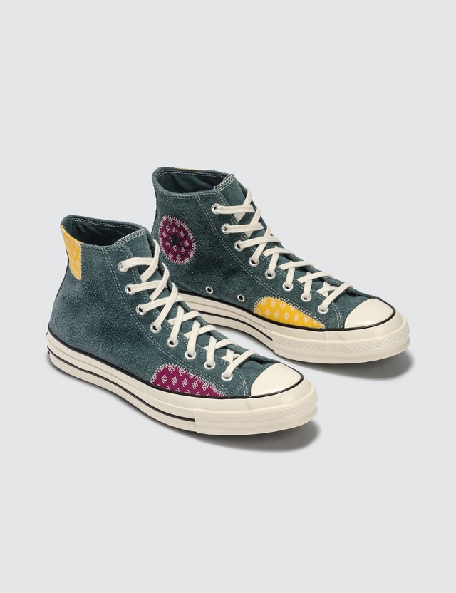 converse chuck 70 rubber patchwork