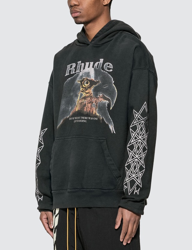 Rhude eagle hoodie clearance