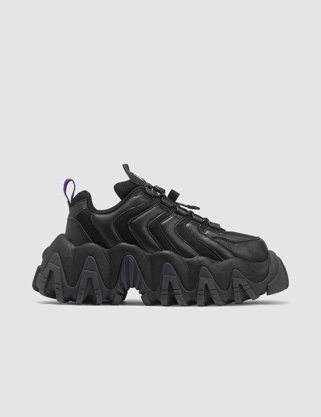 eytys black halo low top sneakers