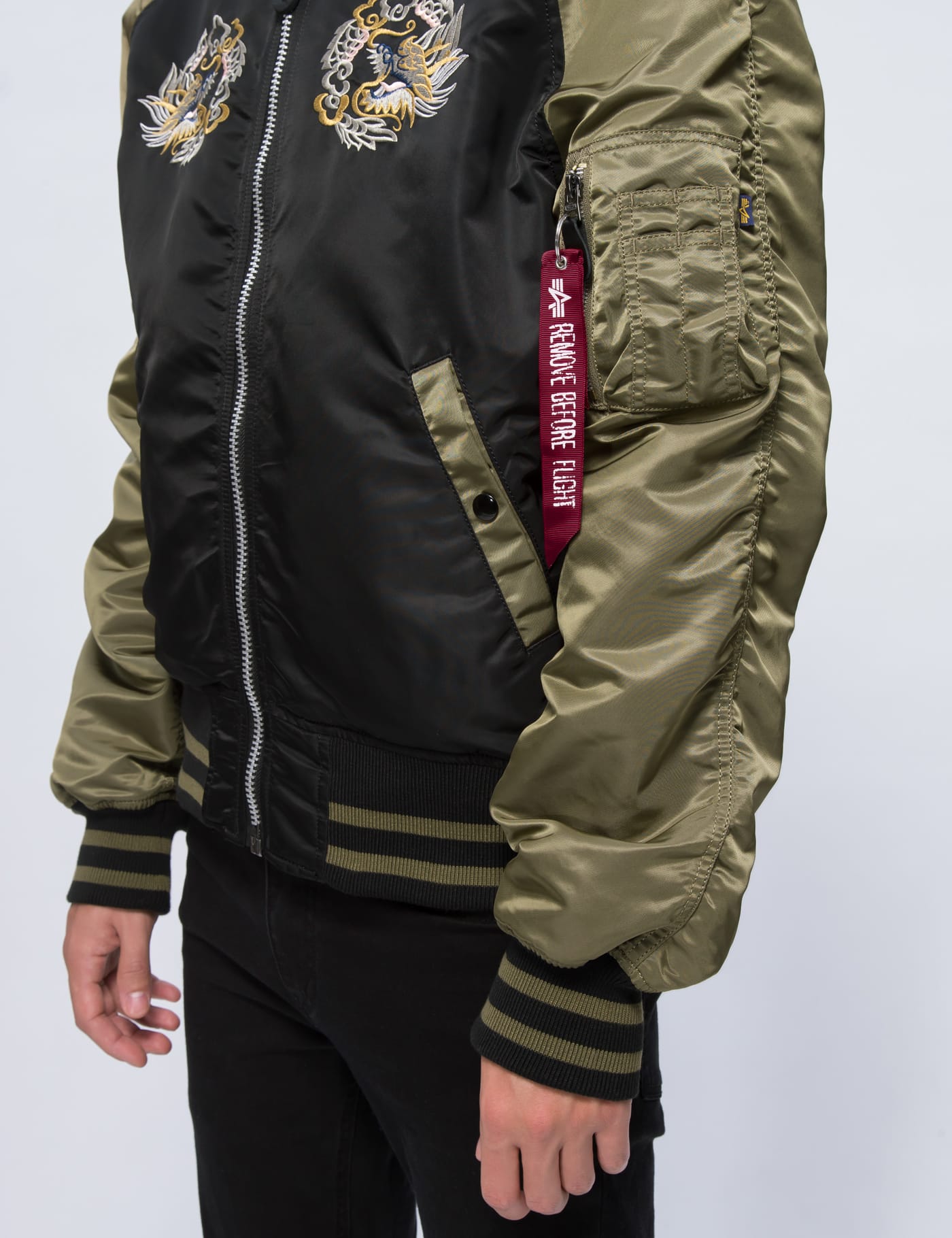 Alpha Industries - MA-1 Souvenir Shinto Jacket | HBX - Globally Curated  Fashion and Lifestyle by Hypebeast
