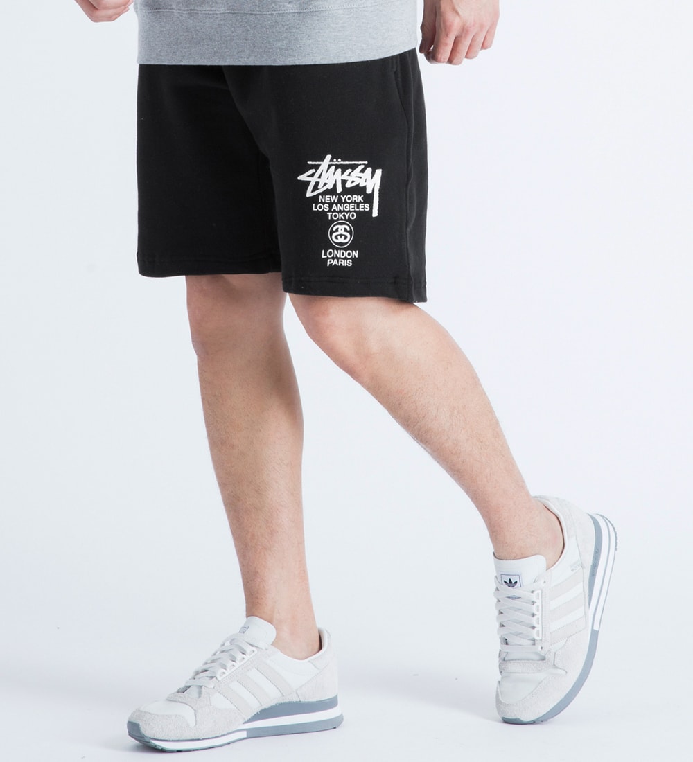 stussy black sweatpants