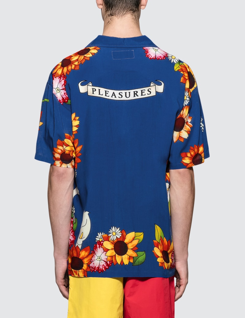 pleasures gangster shirt