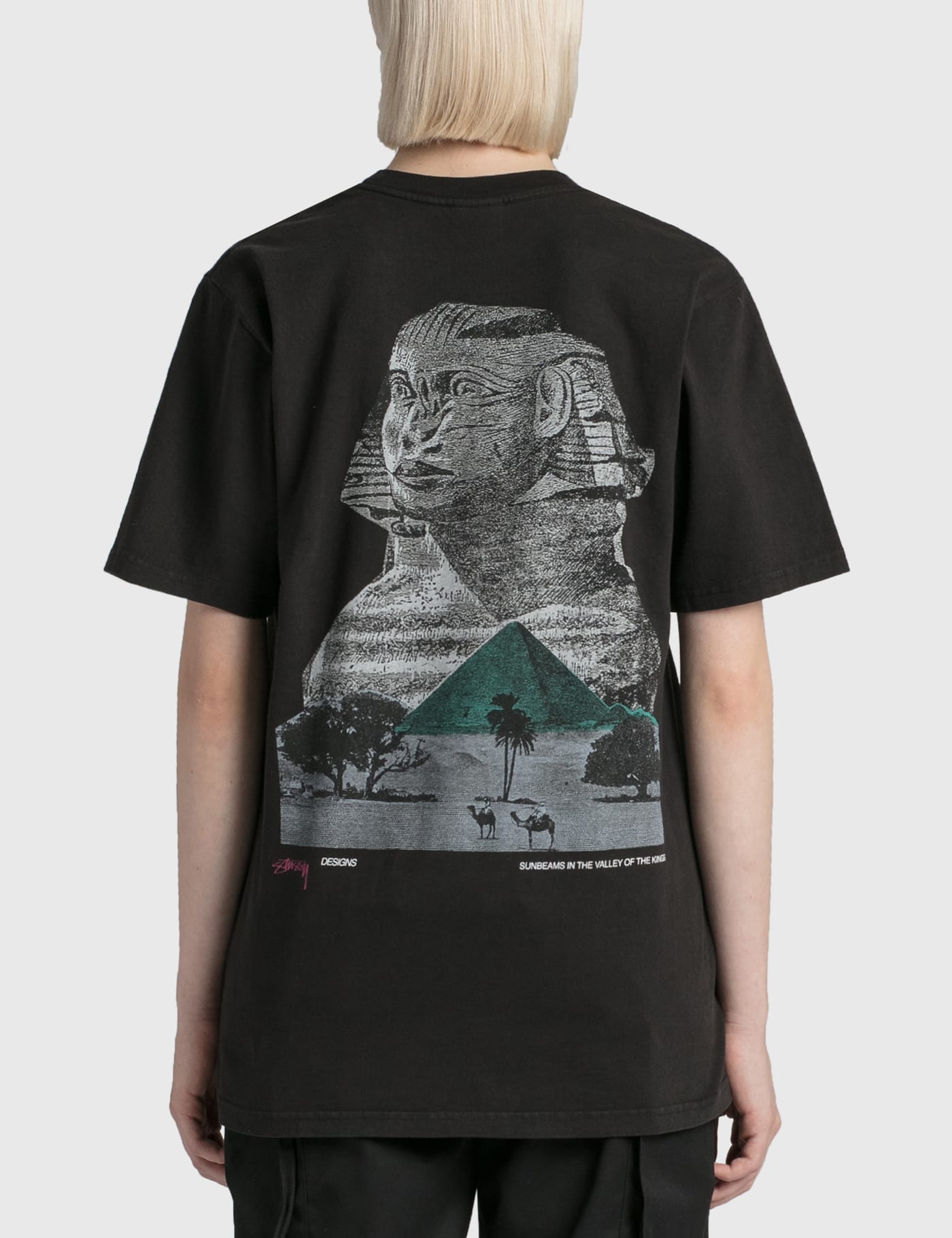 Stussy - Sphinx Pigment Dyed T-shirt | HBX - Globally Curated Fashion and  Lifestyle by Hypebeast