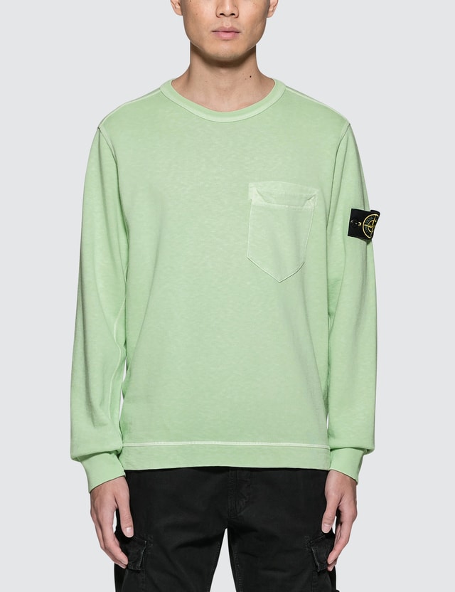 stone island sweatshirt large