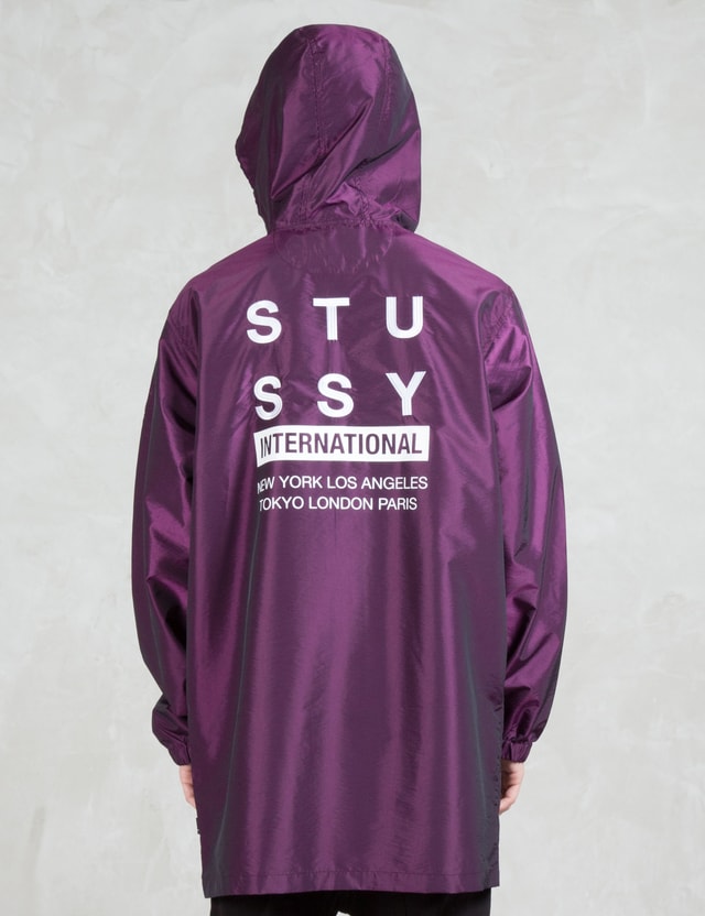 Stussy - Long Hooded Coach Jacket | HBX