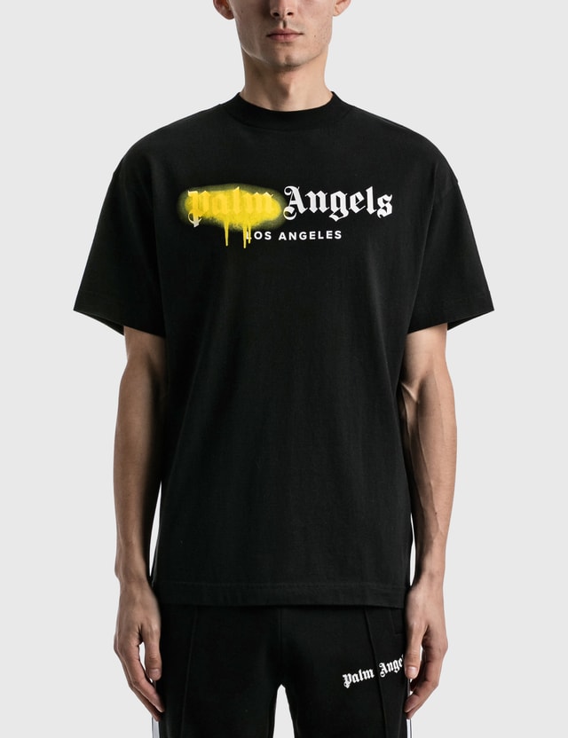 palm angels los angeles sprayed t shirt