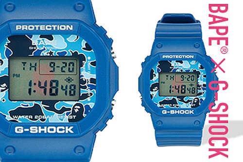 A Bathing Ape x G-Shock | Hypebeast