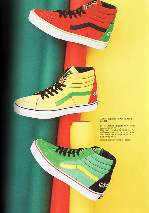 Bad Brains x Supreme x Vans SK-8 Hi | Hypebeast