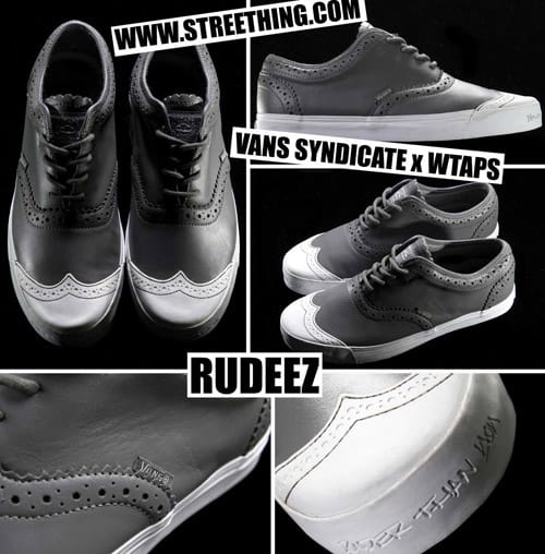 WTAPS x Vans Syndicate Rudeez | Hypebeast