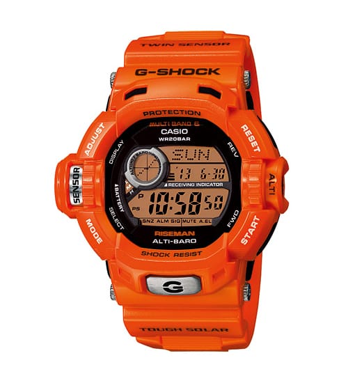 時計 CASIO G-SHOCK GULFMAN MEN IN RESCUE RED Casio G-Shock 
