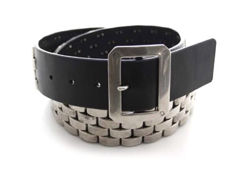 UNDERCOVER × RATS / Studs Belt Undercover x RATS Viper Studs Bangle and Belt | Hypebeast