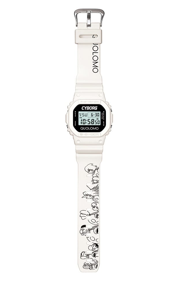【極美品】G-SHOCK DW-5600Q009-7JR サイボーグ009 時計 Cyborg 009 x Quolomo x CASIO G-SHOCK 25th Anniversary DW-5600