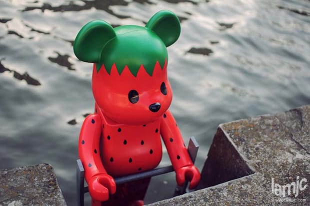 Levi's x CLOT x MEDICOM TOY 1000% Bearbrick Watermelon