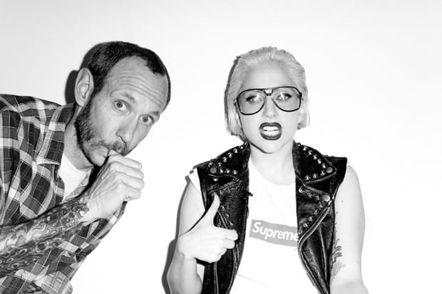Lady Gaga for Supreme in Purple Fashion by Terry Richardson Full