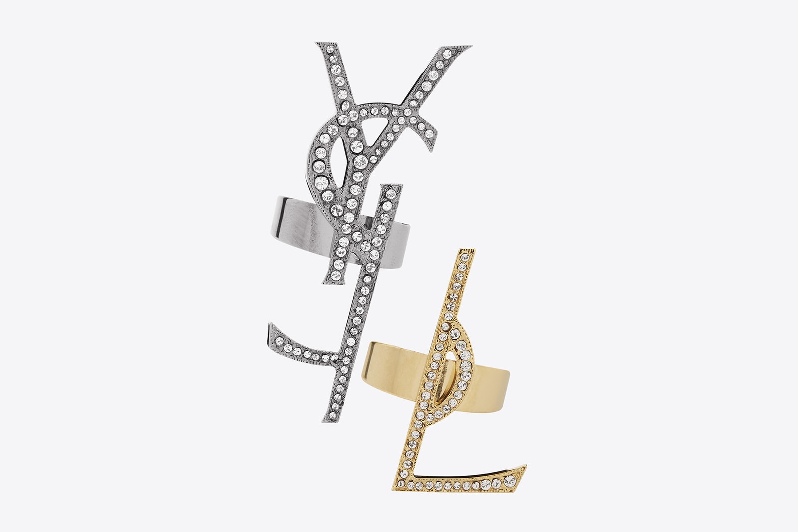 Saint Laurent YSL Monogram Earrings