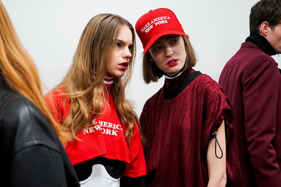 Public School NYFW 2017 Fall Winter Collection Backstage