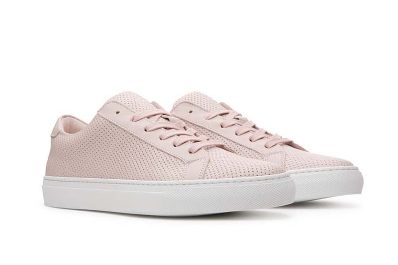 greats pink sneakers
