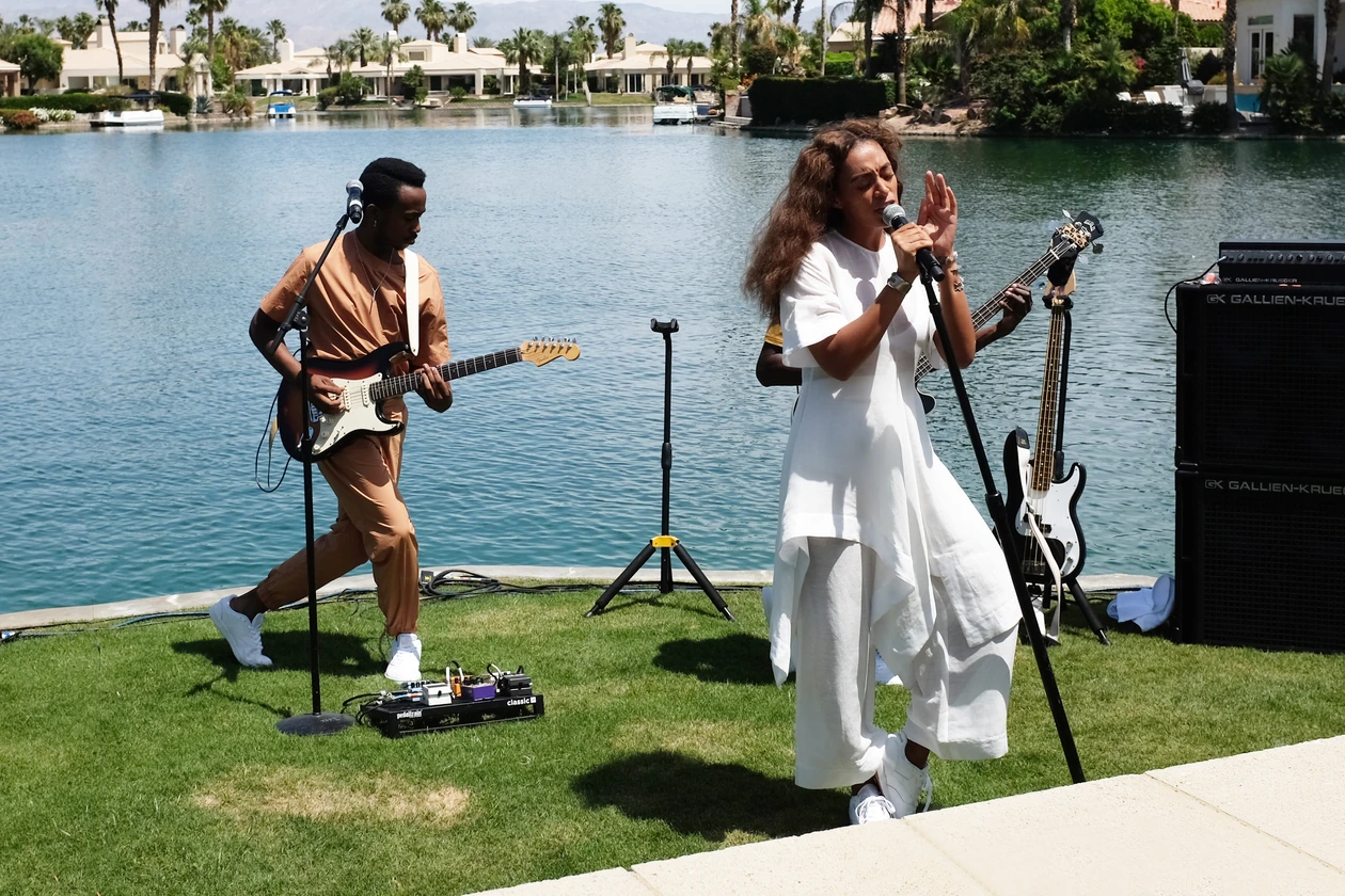 Solange Reebok Classics Coachella Interview