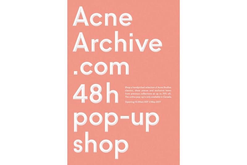 acne sale online