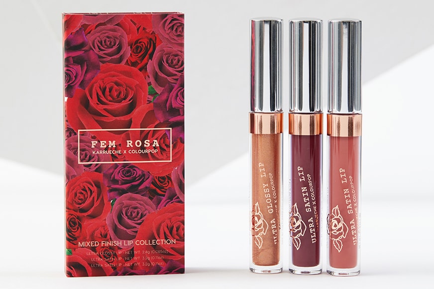 Karrueche Tran ColourPop Fem Rosa Makeup Collection Collaboration Beauty Cosmetics