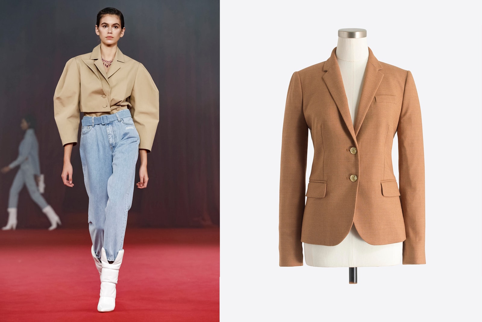 Off White Spring Summer 2018 Collection Recreate Virgil Abloh Naomi Campbell Kaia Gerber Jourdan Dunn Budget