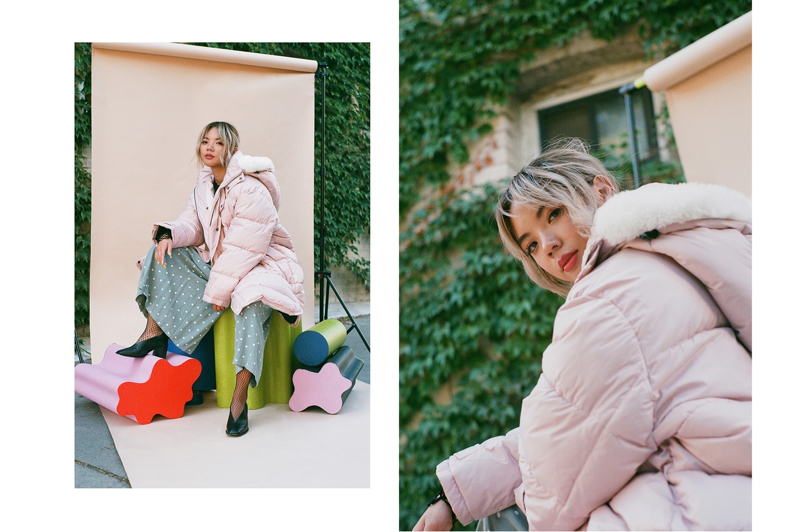 Dani Roche Outerwear Brand Biannual Unisex Editorial HYPEBAE Exclusive Editorial Kastor and Pollux