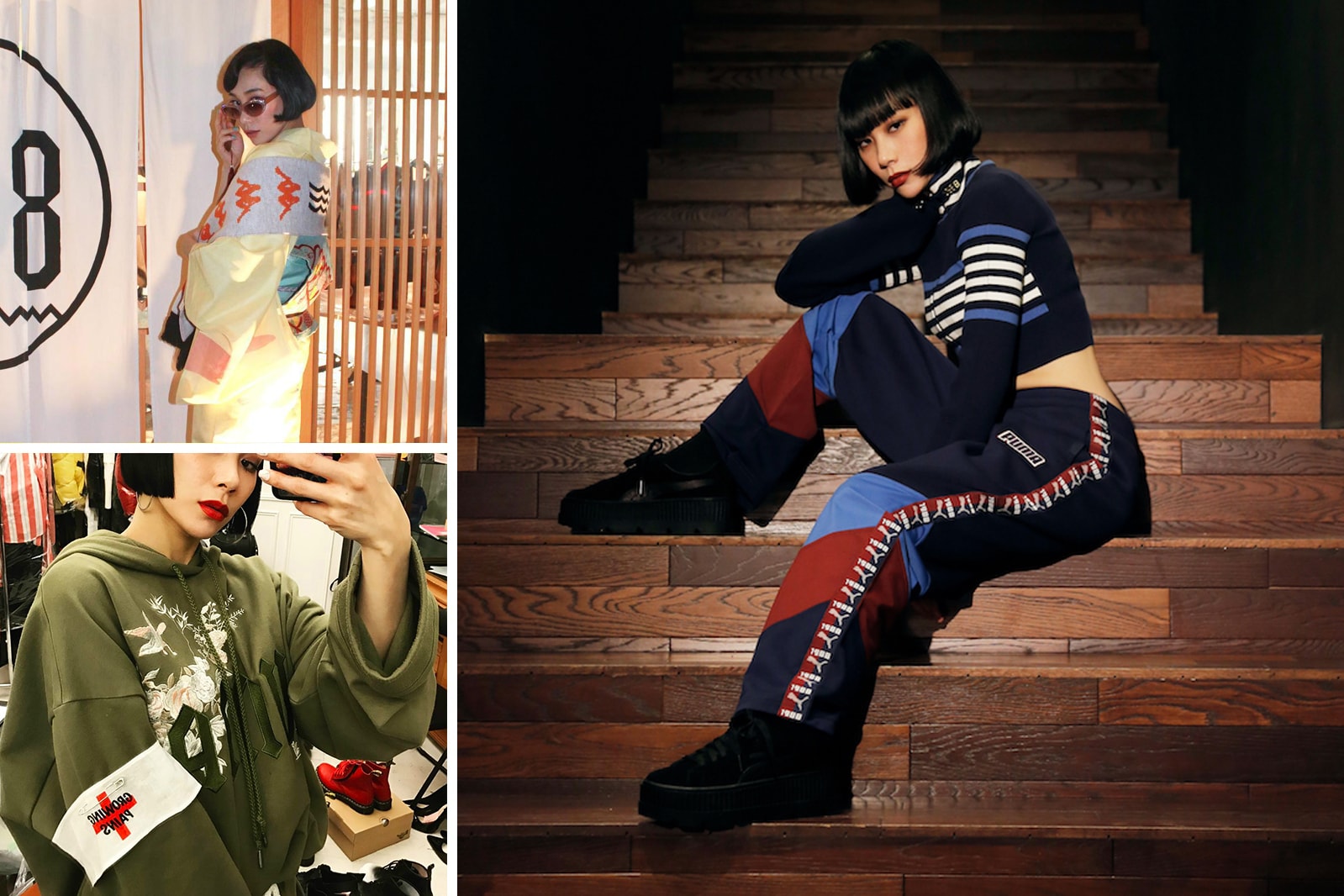Japanese Influencers HYPEBAE Favorite Instagram Accounts mademoiselle yulia Julia Abe Hikari Mori Lala Takahashi Nana Komatsu