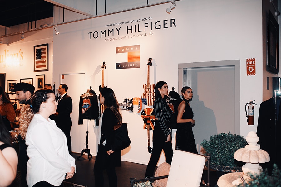 Frankie Collective Tommy Hilfiger Los Angeles Pop Up Vintage Auction Kris Jenner Sara Gourlay Kamaiyah Deanna Paley
