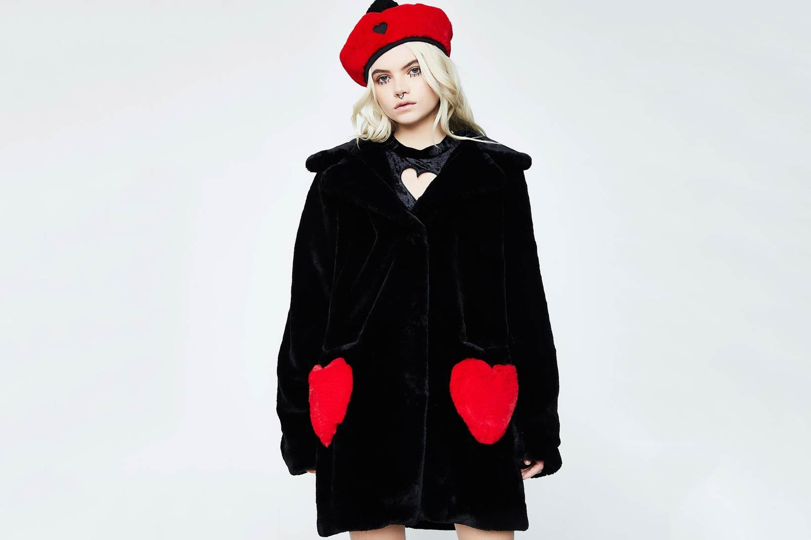 Faux Fur Coats Jackets Winter Topshop H&M Urban Outfitters Reformation Lazy Oaf