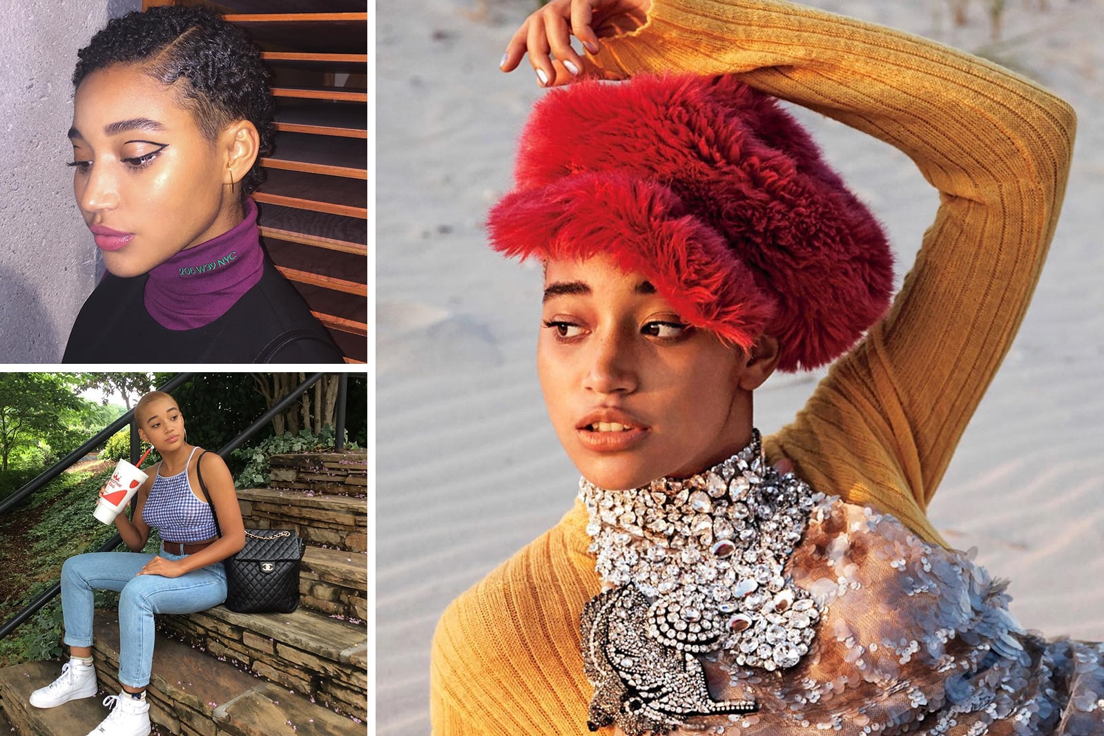 Instagram Influential Teenagers Millie Bobby Brown Amandla Stenberg Willow Smith Maddie Ziegler Noah Cyrus Music Entertainment Fashion