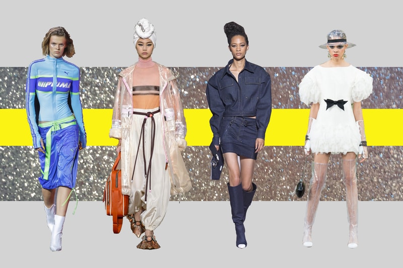 2018 Fashion Trends Outfit Ideas Inspiration Runway Street Style Streetsnaps Fashion Trend Forecast Fringe Texture Plastic Calvin Klein Chanel Marc Jacobs Off White Fenty Puma Yeezy