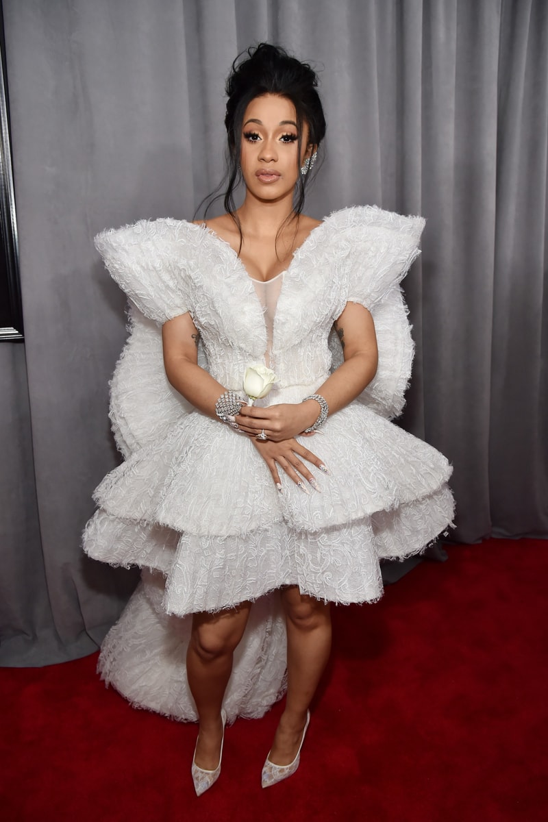 Grammys 2018 Best Red Carpet Looks Fashion Gowns Cardi B SZA Pink Lady Gaga Lana Del Rey Alessia Cara