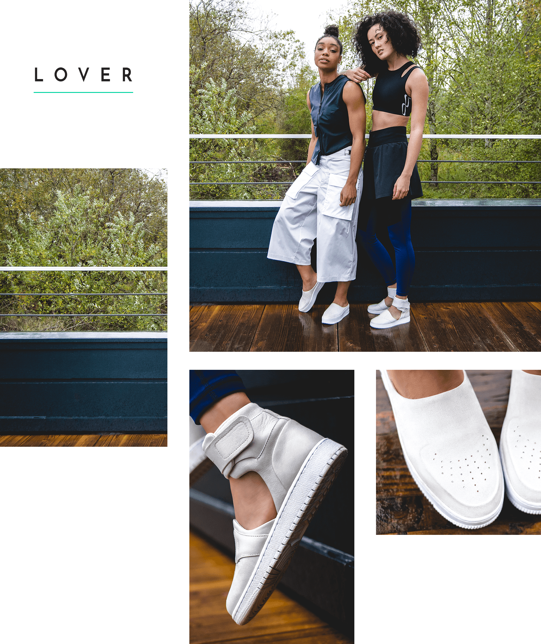 Nike The 1 Reimagined Lover XX Air Force 1 Jordan Jumpman Women Female Design Collective Release Date Where to Buy Closer On Feet Look White Mule Sandal Strap