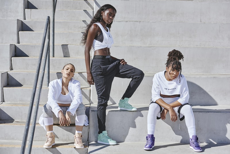 Nike Air Jordan 1 Air Jordan 12 Low Basketball Womens Exclusive Spring 2018 AJ 1 Jordan Brand Sneaker Rainbow