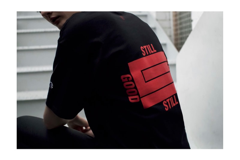 STILL GOOD Champion Takeover Lookbook Streetwear Staples Hoodie Print