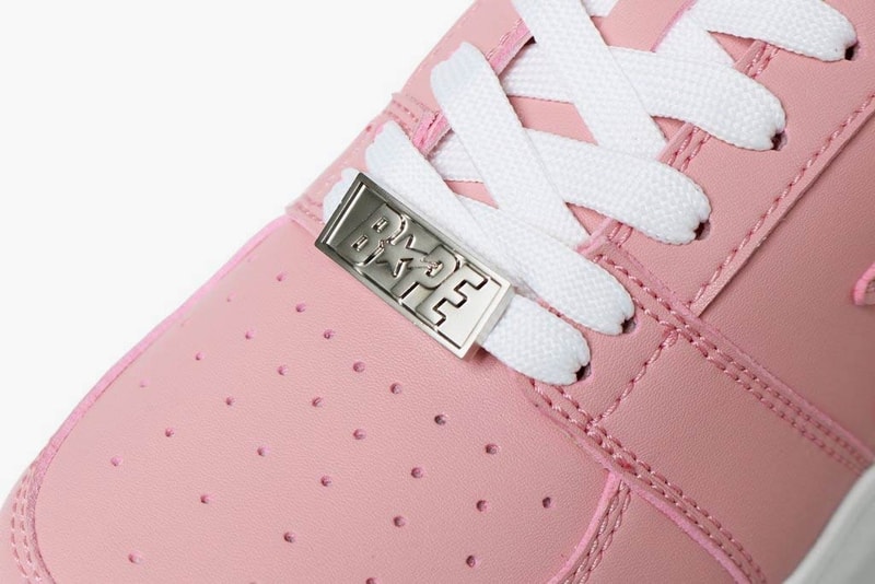 A Bathing Ape BAPE STA Low Pink