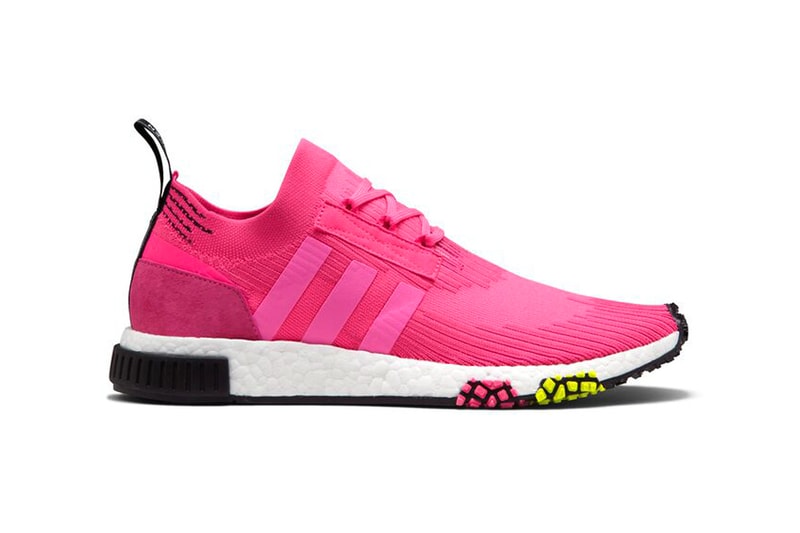 adidas Originals NMD Racer PK Vivid Pink Side View