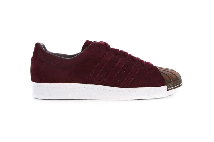 adidas Originals Superstar 80s Just Dropped in a Luxe "Maroon"