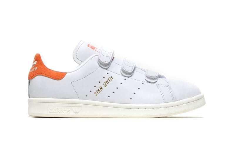 The adidas Originals Stan Smith CF Just Dropped With a Hint of Orange