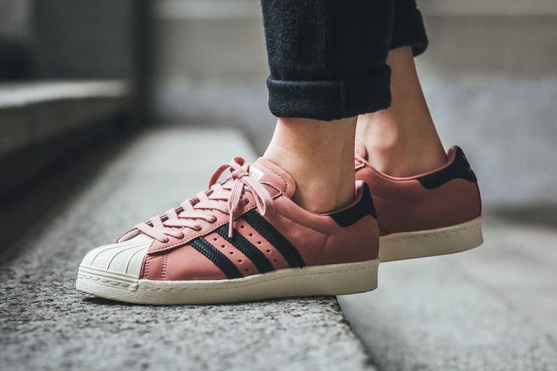 adidas Originals' Superstar 80s Arrives in a Peachy "Ash Pink"