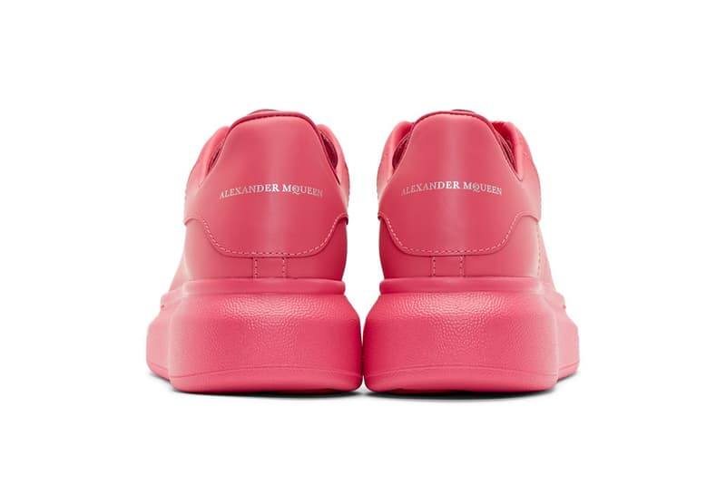 Alexander McQueen Platform Sneakers in Pink/Blue | Hypebae