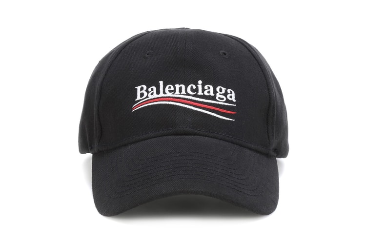 Pledge Your Allegiance With This Balenciaga Logo Baseball Cap