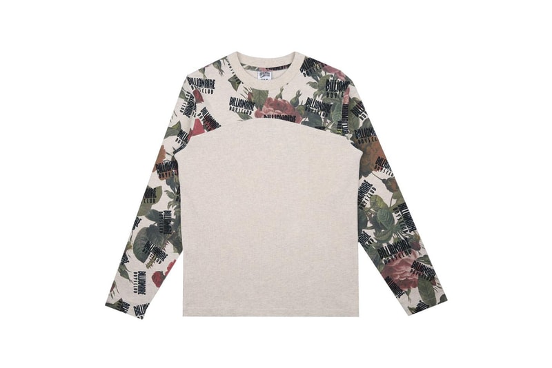 Billionaire Boys Club Spring 2018 Floral Combat Shirt Oat Marl